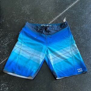 Boy’s Blue Billabong Gradient Board Shorts